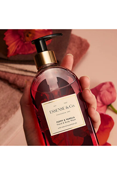 Oriflame Săpun lichid pentru mâini și corp cu mac și vanilie Essense&Co.