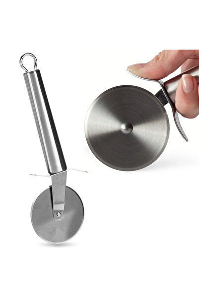 shumee tăietor de pizza rotund din oțel de 21 cm