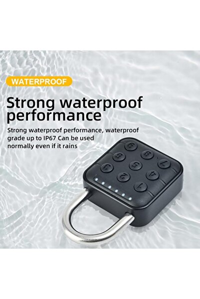 Generic High-Security Combination Lock: Weatherproof & Anti-Rust, Perfect for Gym, School, Travel,