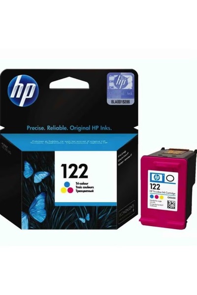 HP Ink Cartridge 122 Tri-Colour for Bright and Vivid Printing