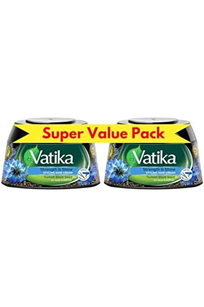 Dabur Strength and Shine Hair Styling Cream with Turkish Black Seed for Weak and Dull Hair from Vati