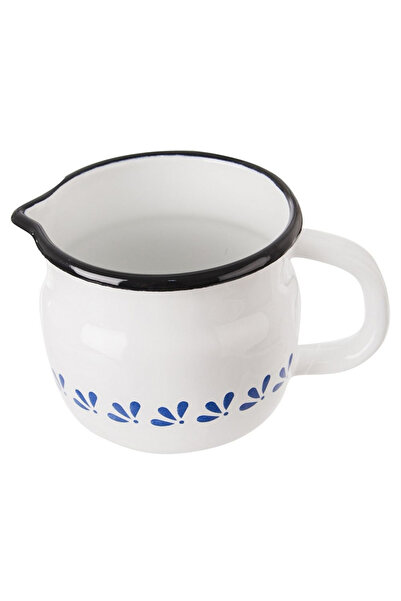shumee MODROBILA 800 ml white enamel mug
