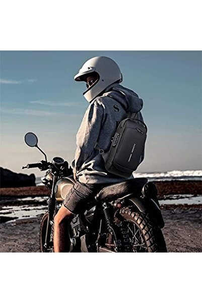 Generic Anti Theft Crossbody Sling Bag, Waterproof Chest Daypack with USB Charging Port, Multi-functional