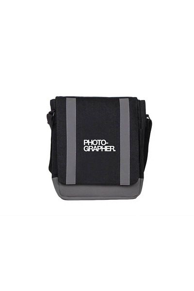 Z zepplin Photographer Black Saddle Bag