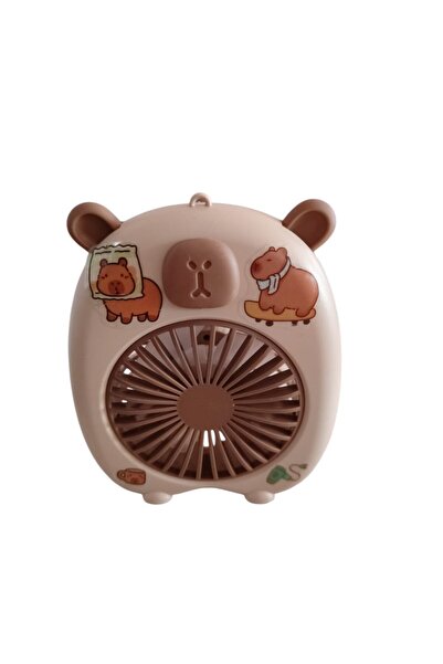 FAMEMUS ACCESSORY Capybara Masa Üzeri Fan 3 kademe 12 cm