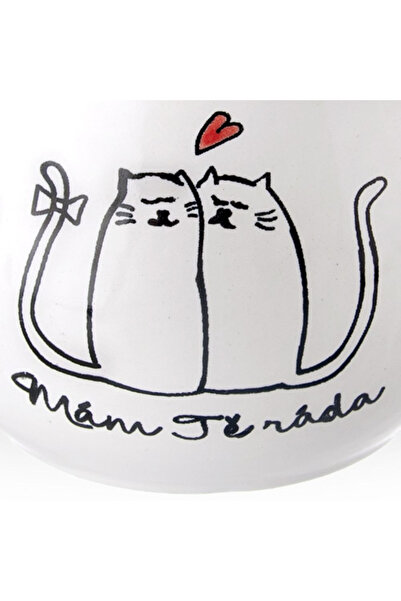 shumee Cană ceramică pentru pisici 300 ml