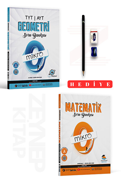 Orijinal Yayınları TYT AYT Mikro Geometri ve Mikro Matematik Sıfırdan Başlaya...