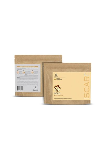 Scar Professional Scar Modeling Peel off Mask Powder 500g - Gold