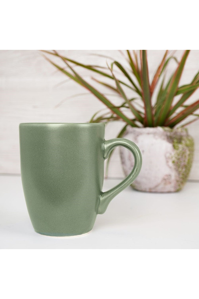 shumee ALFA green ceramic mug 350 ml
