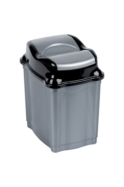 shumee Grey plastic waste bin 5 l