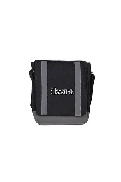 Z zepplin The Doors Outline Black Saddlebag