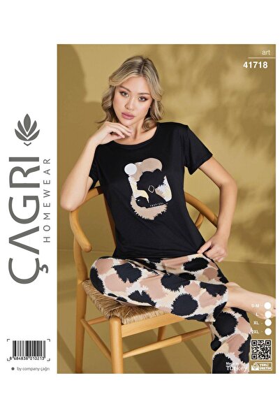 MASSİMO CALZE SET DE PIJAMĂ MILAN CU MÂINI SCURTĂ PENTRU FEMEI