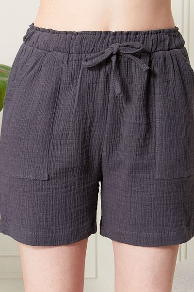 BNZ TEKSTİL 100% Cotton Fabric Shorts