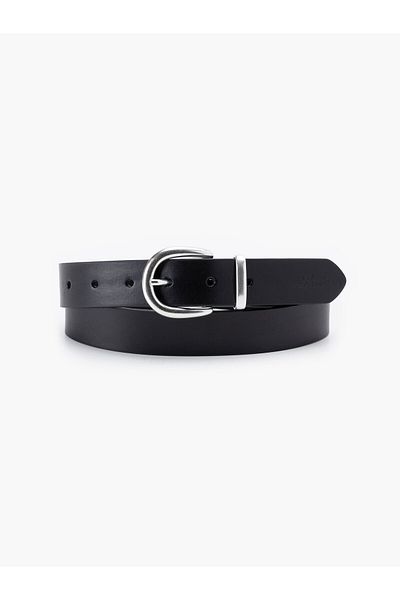 Levi's Women's Black Leather Belt 000Ih-0000