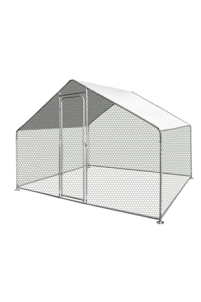divendi-ro Colivie pentru păsări 3x2x1.95m din oțel galvanizat