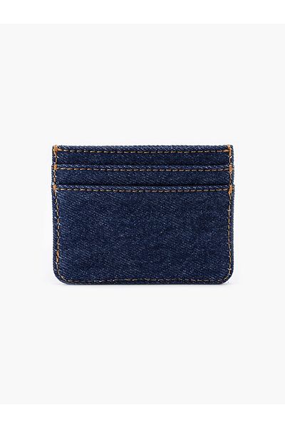 Levi's Men's Dark Blue Jean Card Holder Jeans Wallet 0020B-0000