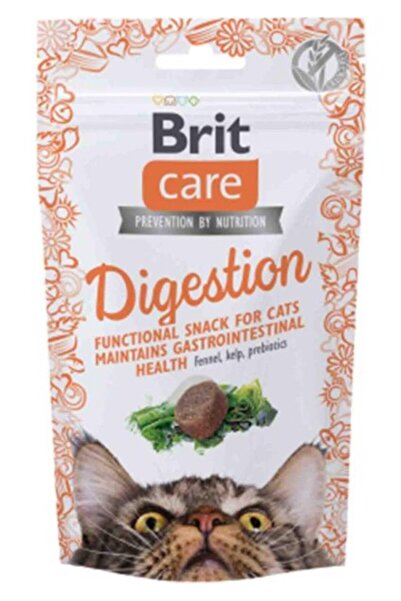 Brit Care Snack Digestion Sındirim Sistemi Düzenleyici Kedi Ödül Maması 50GR