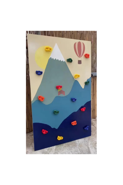 Home Decor Hill Themed Climbing Wall Panel