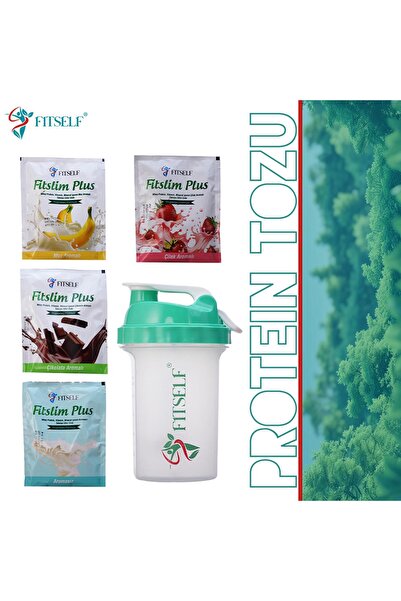 Fitself FİTSLİM PROTEİN TOZU (4 ADET + SHAKER)