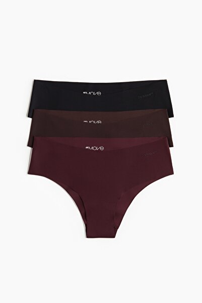 H&M 3'lü Hipster Spor Külotu DryMove™