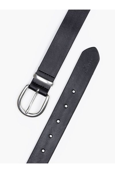 Levi's Women's Black Leather Belt 000Ih-0000