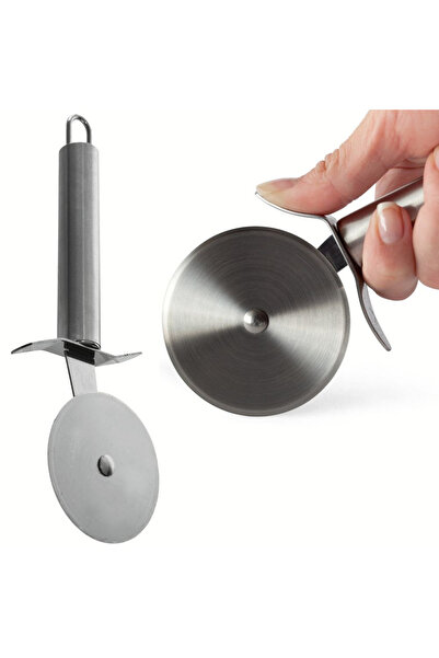 shumee tăietor de pizza rotund din oțel de 20,5 cm