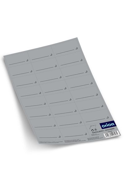 shumee Spice stickers, self-adhesive, GREY, 23 pcs.