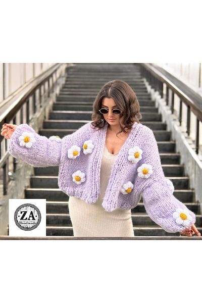 ZAHandmade Moher Cardigan Model