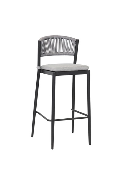 OkkoRed 65 CM Bar sandalyesi,Ada mutfak sandalyesi,Örgü sandalye - Yüksekliği...