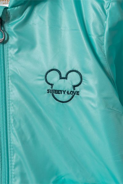 Verscon Girl's Hooded Embroidered Windbreaker & Raincoat 2 - 6 Years