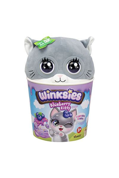 Silverlit Winksies Cute Animals Interactive 30cm Plush - Cat