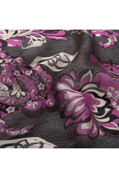 ipekevi Smoked Purple Serenade Scarf