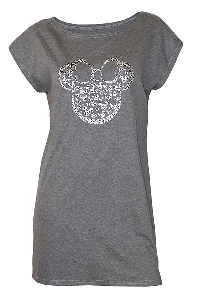 Atelier Anca Socolovschi Women's dress, gray with Minnie print