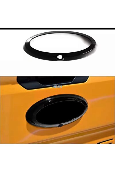 Genel Markalar Ford Ranger T9 2023+ Arka Kamera Koruyucu – Piano Black ABS Tu...