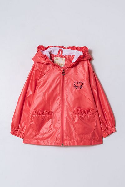 Verscon Girl's Hooded Embroidered Windbreaker & Raincoat 2 - 6 Years