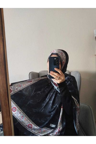 HAR-UM Ticaret Ethnic Pattern Retro Shawl