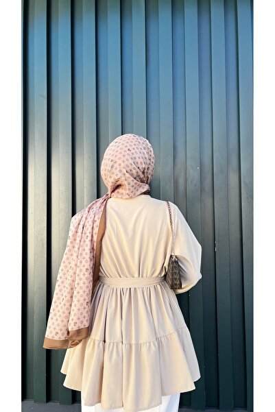 Niessa Butik Kemerli kat kat gömlek