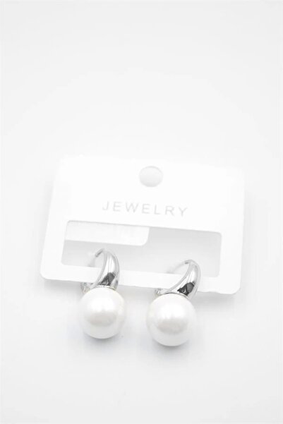 PRATİKOBA Pearl Earrings - Silver