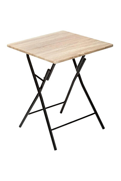 5FiveSmart Masă pliabilă 5Five pentru 2 persoane, 60x60 cm, lemn deschis