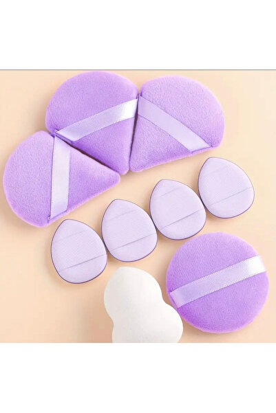 ROWENAROSE 9 Parça Armut Sünger Ve Pudra Sünger Seti