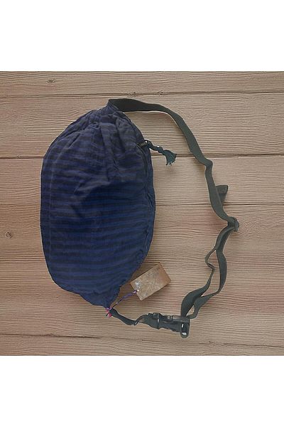 Old Cotton Vintage Shabby Balloon Freeback Patterned Casual Waist Bag Colorful 36 cm X 30 cm