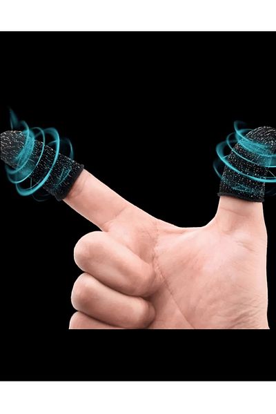 ExtremeGoodShop 1 Pair of Pubg Finger Fingerboard Gloves |   Fiber Gaming Glove |   Anti-Slip, Sweatproof
