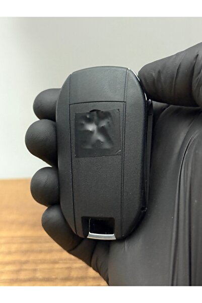 Luxe Aksesuarr Peugeot (301-308-208-508-3008-5008) Carcasă pentru telecomandă cu cheie cu 3 butoane cu faruri