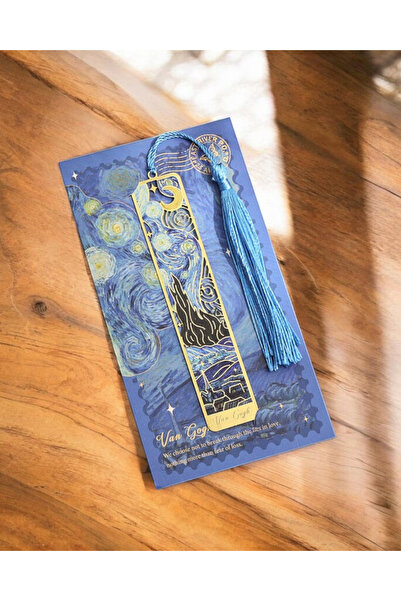 KAVİTİCARET Metal Material Table Drawing Bookmark