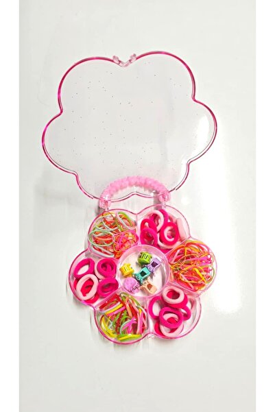 SeaBubbles Girl's Buckle Set with Boxed Bag - 185 Pieces Standard Pink