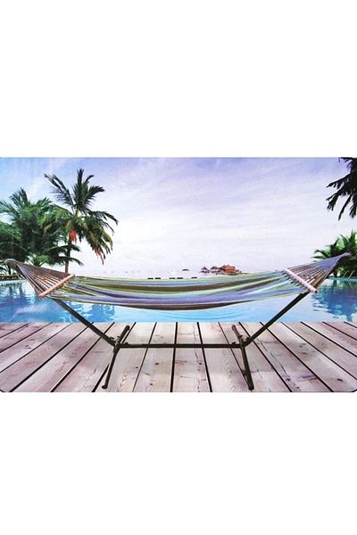 divendi-ro Metal Support for Hammock, 3x0.96x1.05m, 100kg
