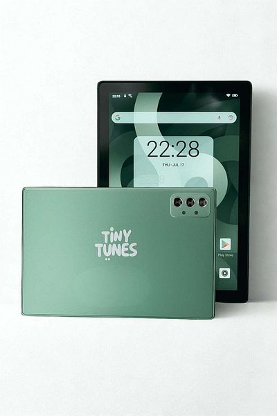 Tiny Tunes TS 101 Smart Kids Tablet | 10-inch Display | 5G 12GB RAM 512GB ROM | KEYBOARD | MOUSE | FLIP COVER |