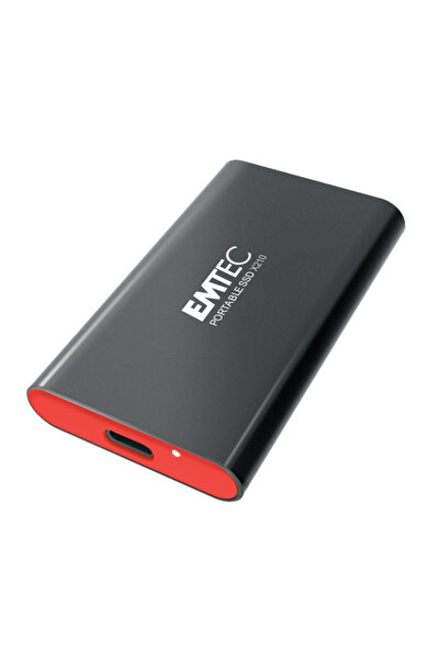 Emtec SSD extern X210 Elite portabil, 1TB, USB 3.2 Gen2 Tip-C, 4K (negru)