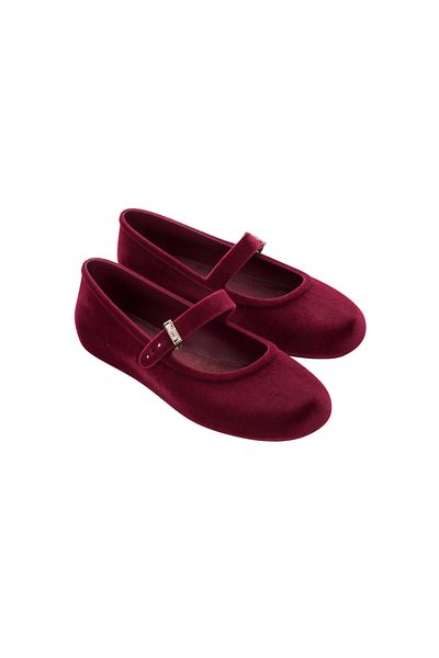 Melissa Soft Ballerina Velvet Ii Ad Girl's Shoes