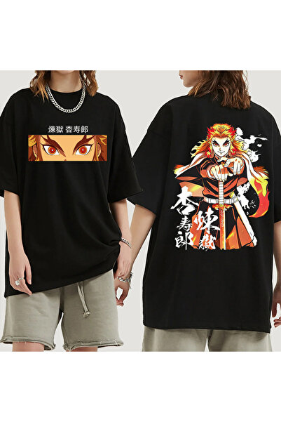 GALASHOP Japon animesi Demon Slayer Tokito Muichirou, modaya uygun yazlık tişört